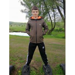  Ветровка Softshell мальчик хаки TRAVELER