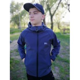  Ветровка Softshell мальчик серая TRAVELER